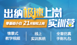 出納極速上崗實(shí)訓(xùn)營(yíng)