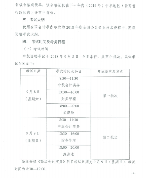 中級會計職稱