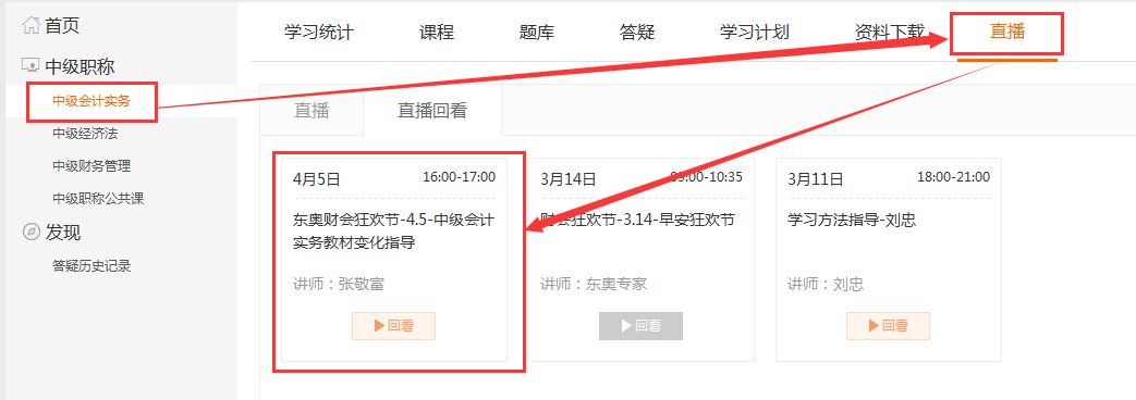 中級會計職稱