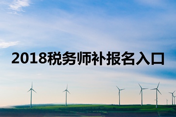 2019年稅務(wù)師補(bǔ)報(bào)名能報(bào)上嗎？