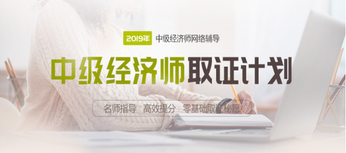 2019年中級經(jīng)濟師網(wǎng)絡輔導課程