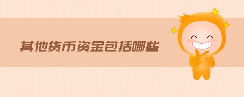 其他貨幣資金包括哪些