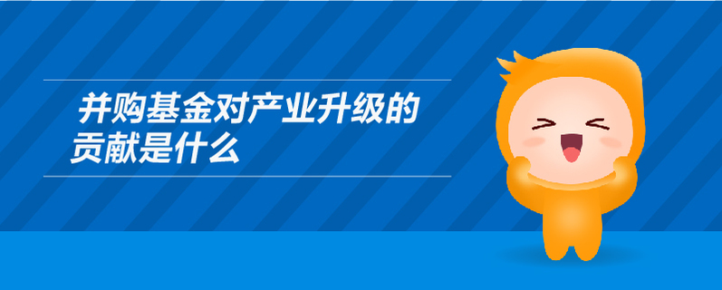 并購(gòu)基金對(duì)產(chǎn)業(yè)升級(jí)的貢獻(xiàn)是什么