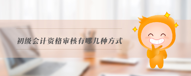 初級(jí)會(huì)計(jì)資格審核有哪幾種方式