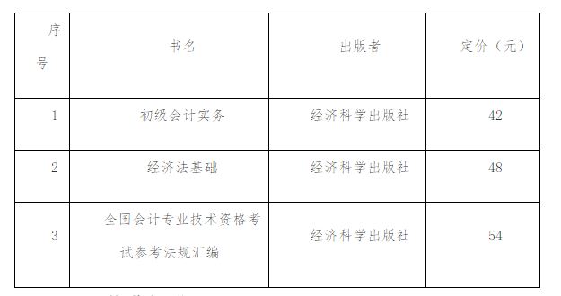 初級(jí)會(huì)計(jì)考試用書(shū)