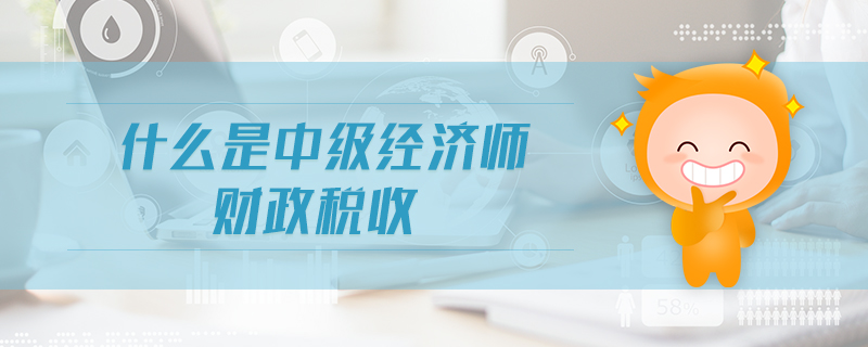 什么是中級經(jīng)濟(jì)師財(cái)政稅收