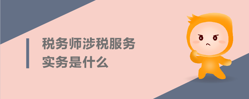 稅務(wù)師涉稅服務(wù)實(shí)務(wù)是什么