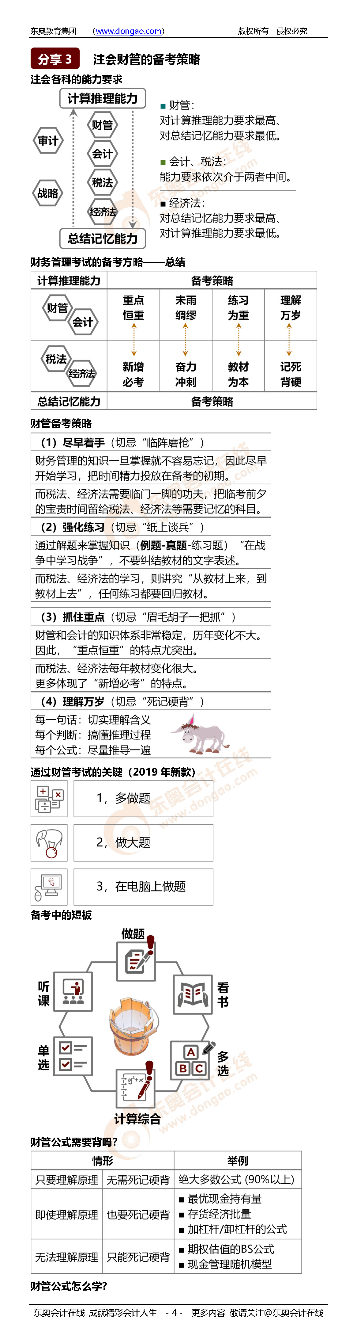 cpa財管科目方法指導