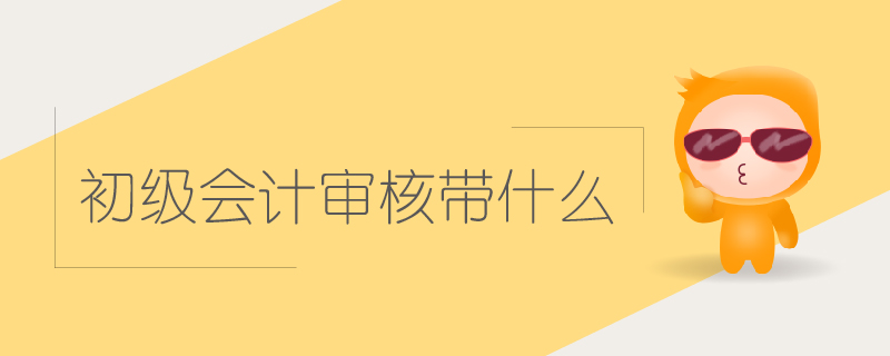初級會計審核帶什么