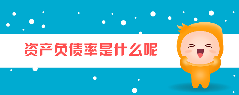 資產(chǎn)負債率是什么呢
