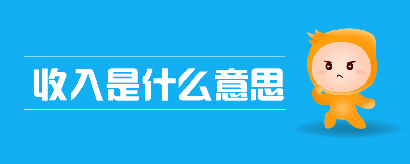 收入是什么意思
