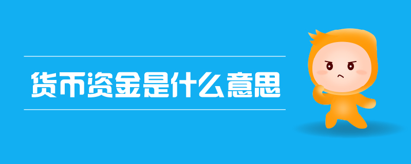 貨幣資金是什么意思