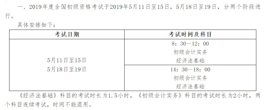 2019年初級(jí)會(huì)計(jì)考試縮短為7天，或?qū)崿F(xiàn)一年多考，難度降低？