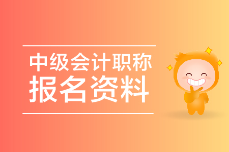 鄭州2019年中級會(huì)計(jì)職稱報(bào)名審核帶什么資料？