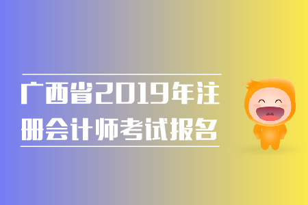 廣西省2019年注冊會計師考試報名費用是多少？