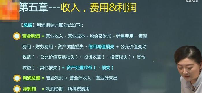 收入，費(fèi)用和利潤(rùn)