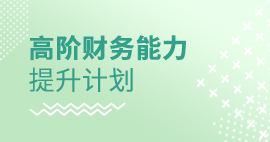 高階財(cái)務(wù)能力提升計(jì)劃