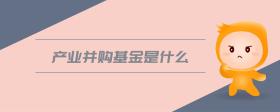 產(chǎn)業(yè)并購(gòu)基金是什么