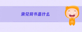 承兌背書是什么