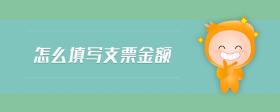 怎么填寫支票金額