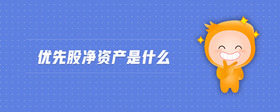 優(yōu)先股凈資產(chǎn)是什么