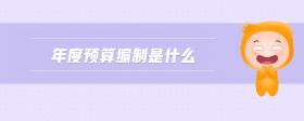 年度預(yù)算編制是什么