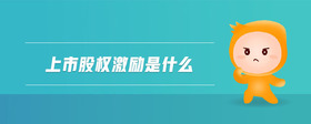 上市股權(quán)激勵是什么