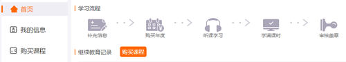 2019年房縣會(huì)計(jì)繼續(xù)教育選課聽課流程