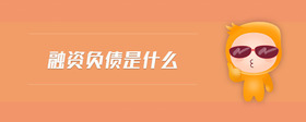融資負(fù)債是什么