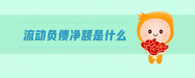 流動負(fù)債凈額是什么