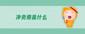 凈負債是什么