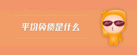 平均負(fù)債是什么