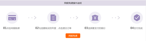 網(wǎng)銀購課