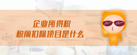企業(yè)所得稅稅前扣除項(xiàng)目是什么