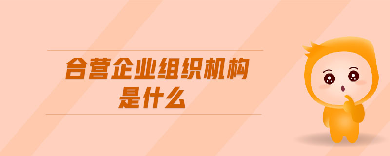 合營(yíng)企業(yè)組織機(jī)構(gòu)是什么