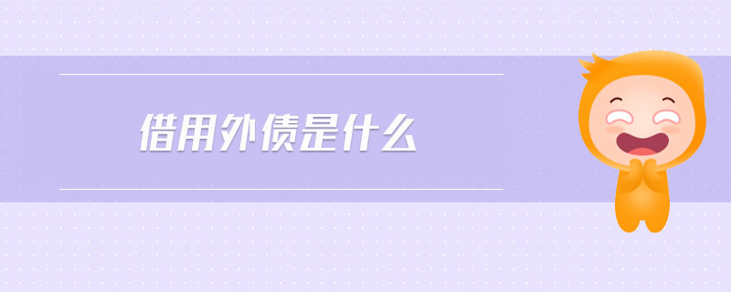 借用外債是什么