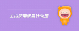 土地使用權(quán)會(huì)計(jì)處理