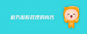 稅務(wù)風(fēng)險(xiǎn)管理的內(nèi)容