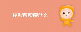 控制風險是什么
