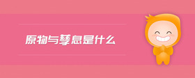 原物與孳息是什么