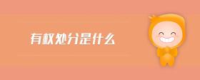 有權(quán)處分是什么
