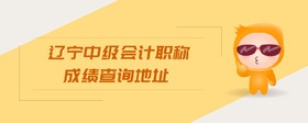 遼寧中級(jí)會(huì)計(jì)職稱成績(jī)查詢地址