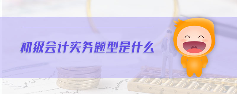 初級會計實務題型是什么