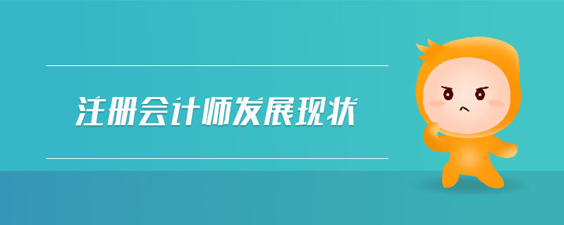注冊(cè)會(huì)計(jì)師發(fā)展現(xiàn)狀