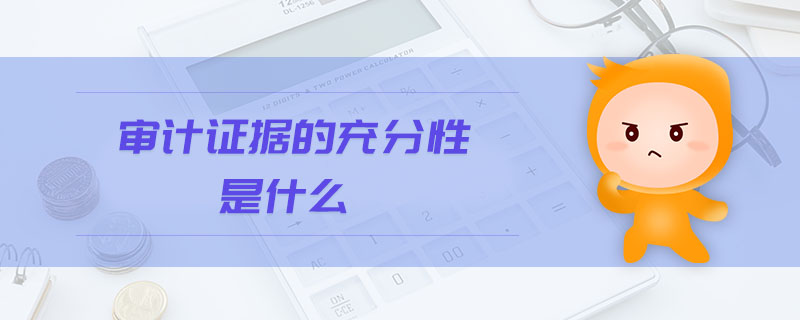 審計(jì)證據(jù)的充分性是什么