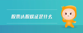 股票認股權(quán)證是什么