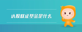 認股權(quán)證基金是什么