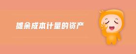 攤余成本計(jì)量的資產(chǎn)