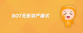 bot無形資產(chǎn)模式