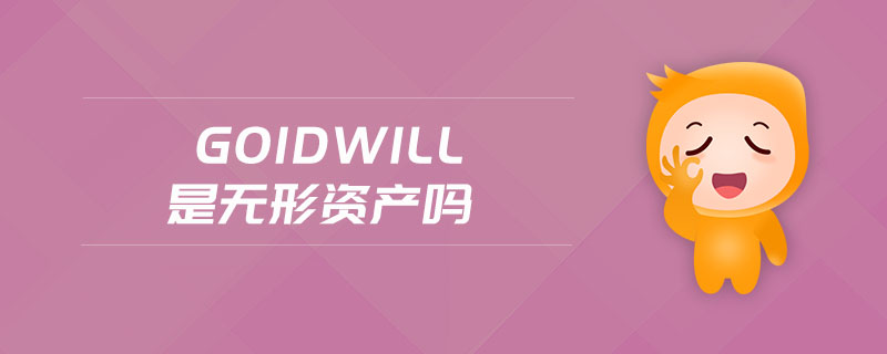 goidwill是無形資產(chǎn)嗎